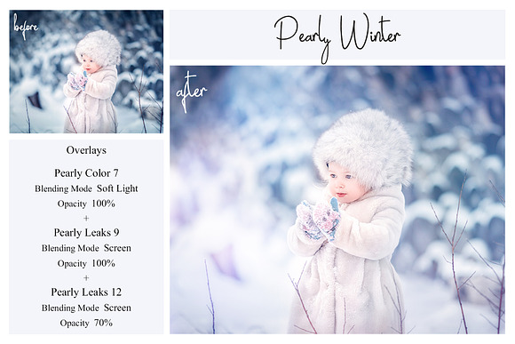70 Pearly Winter Overlays in Photoshop Layer Styles - product preview 3