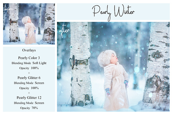 70 Pearly Winter Overlays in Photoshop Layer Styles - product preview 4