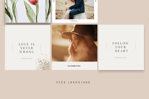 Instagram Grid in Instagram Templates - product preview 3