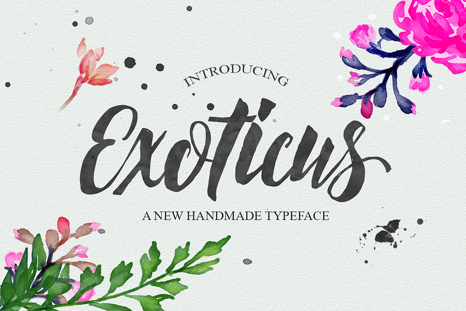 Exoticus in Script Fonts - product preview 8