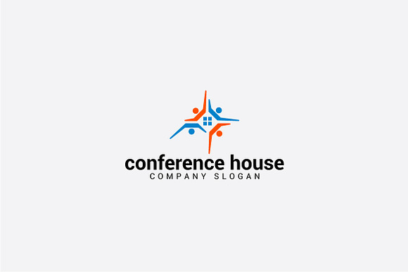 conference house in Logo Templates - product preview 1