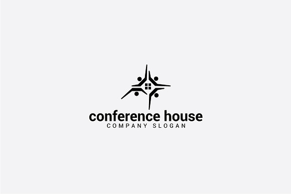 conference house in Logo Templates - product preview 2