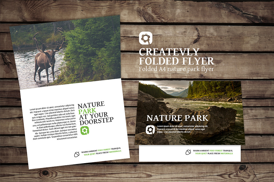 Indesign 8page nature booklet in Brochure Templates - product preview 8