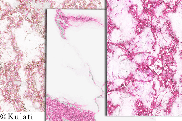 Pink Glitter Marble Patterns in Patterns - product preview 1