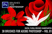 Flowers brushes - Vol 01