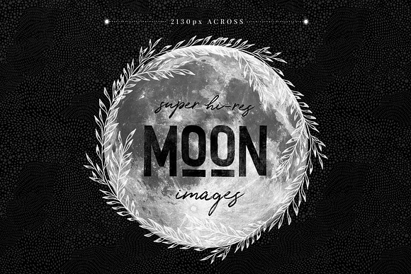 Moon Cycle Photo Set in Graphics - product preview 1