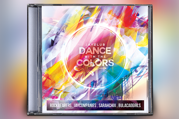 Dance Party Colors CD Album Artwork