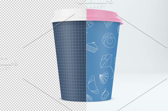 Coffee cup mockup. PSD mockup. in Product Mockups - product preview 1