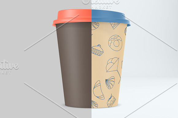 Coffee cup mockup. PSD mockup. in Product Mockups - product preview 2