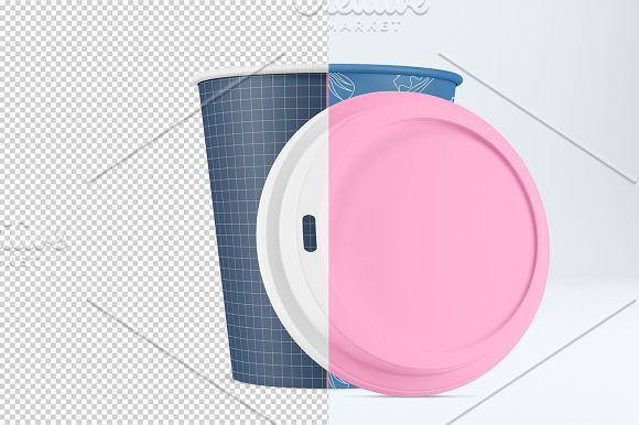 Coffee cup mockup. PSD mockup. in Product Mockups - product preview 3