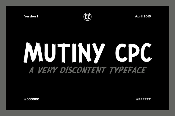 Mutiny CPC in Display Fonts - product preview 4