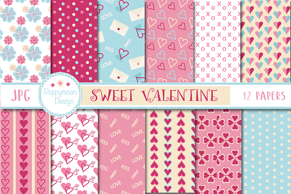 LOVE /Valentine bundle in Illustrations - product preview 9