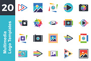 20 Logo Multimedia Template Bundle