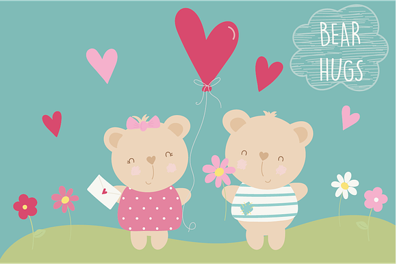 LOVE /Valentine bundle in Illustrations - product preview 20