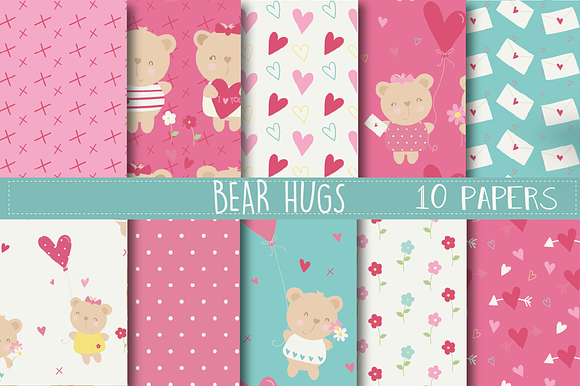 LOVE /Valentine bundle in Illustrations - product preview 21