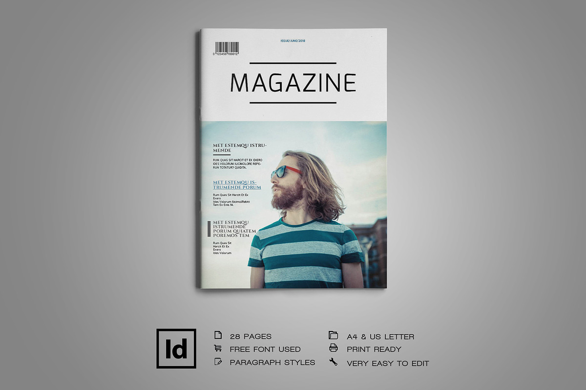 Multipurpose Magazine Template in Magazine Templates - product preview 8