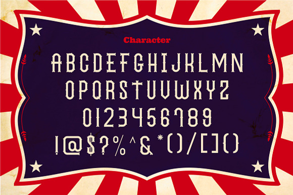 The Circus Show - Display Font in Circus Fonts - product preview 1