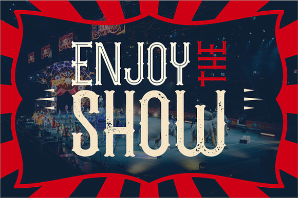 The Circus Show - Display Font in Circus Fonts - product preview 6