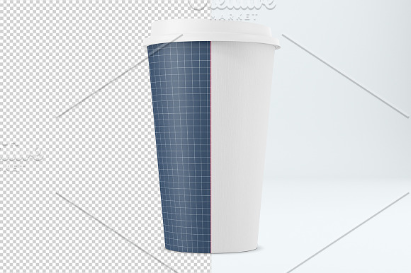 Big coffee cup mockup. PSD mockup. in Product Mockups - product preview 1