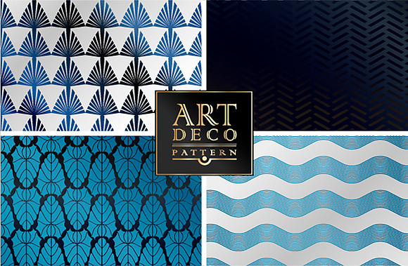 Art deco collection in Illustrations - product preview 14