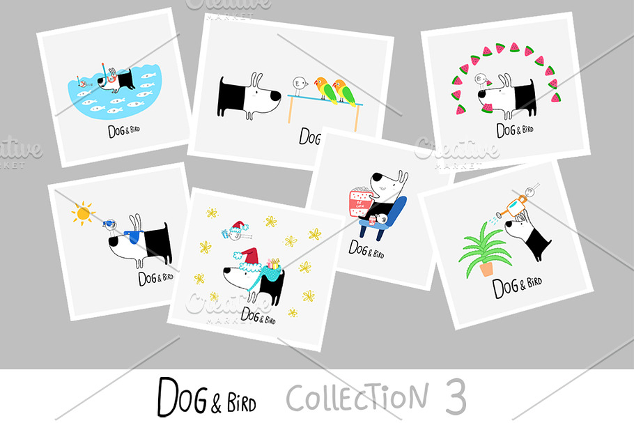 Dog & Bird Collection 3