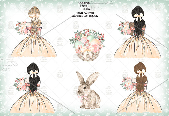 -50% Happy Easter design in Illustrations - product preview 1