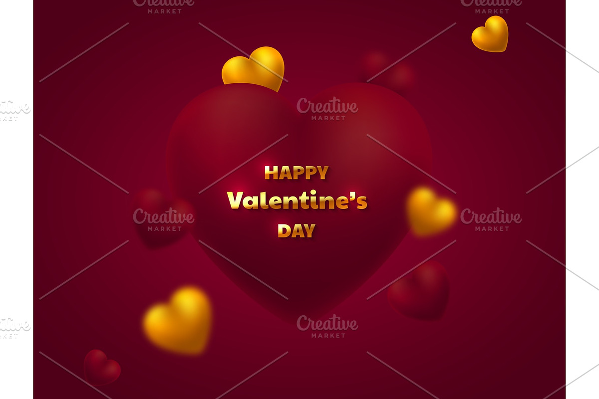 Valentines day holiday design. in Illustrations - product preview 8