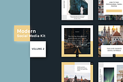Modern Social Media Kit (Vol. 2)