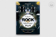 Rock Festival Flyer Template V8