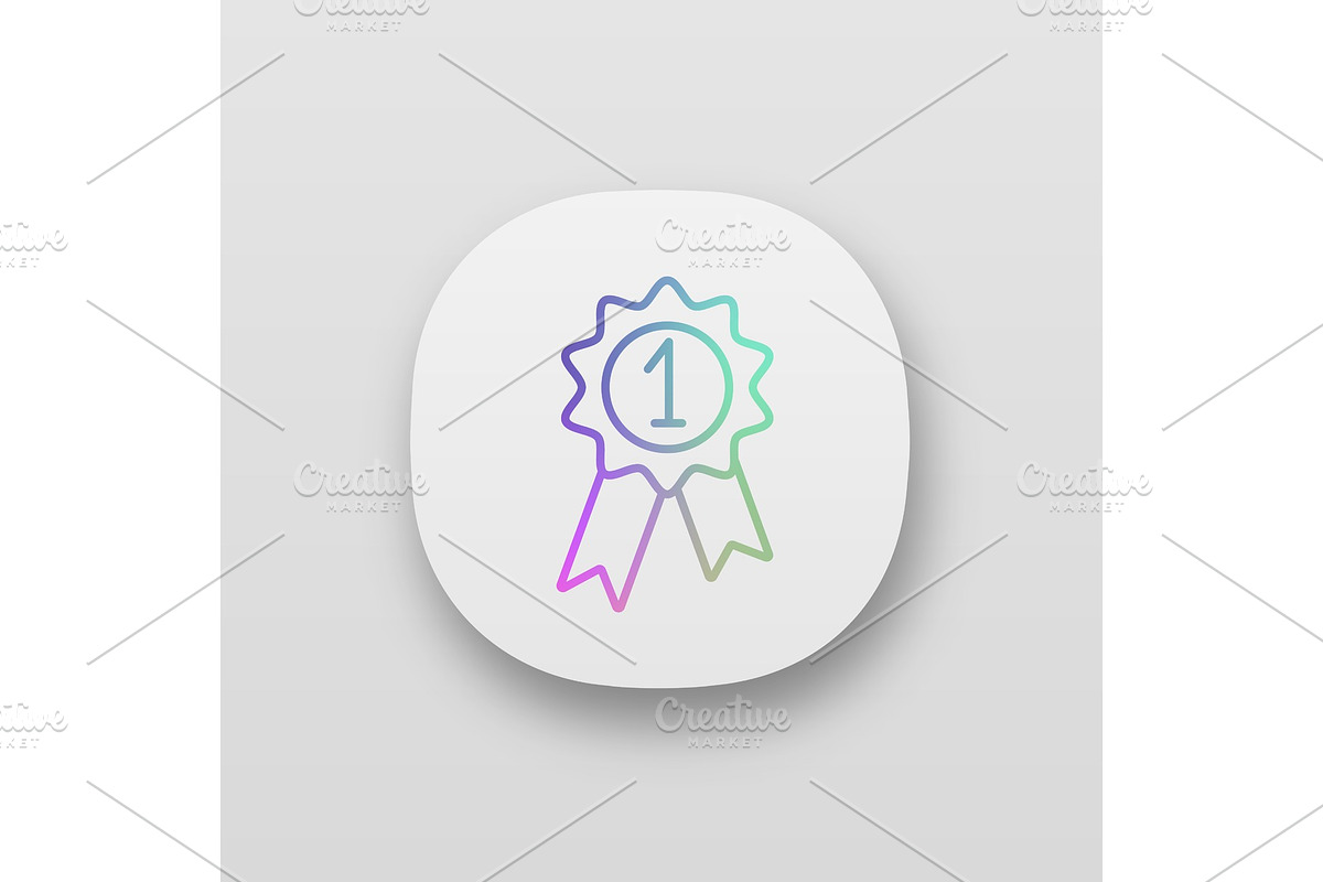 Award medal app icon in Icons - product preview 8