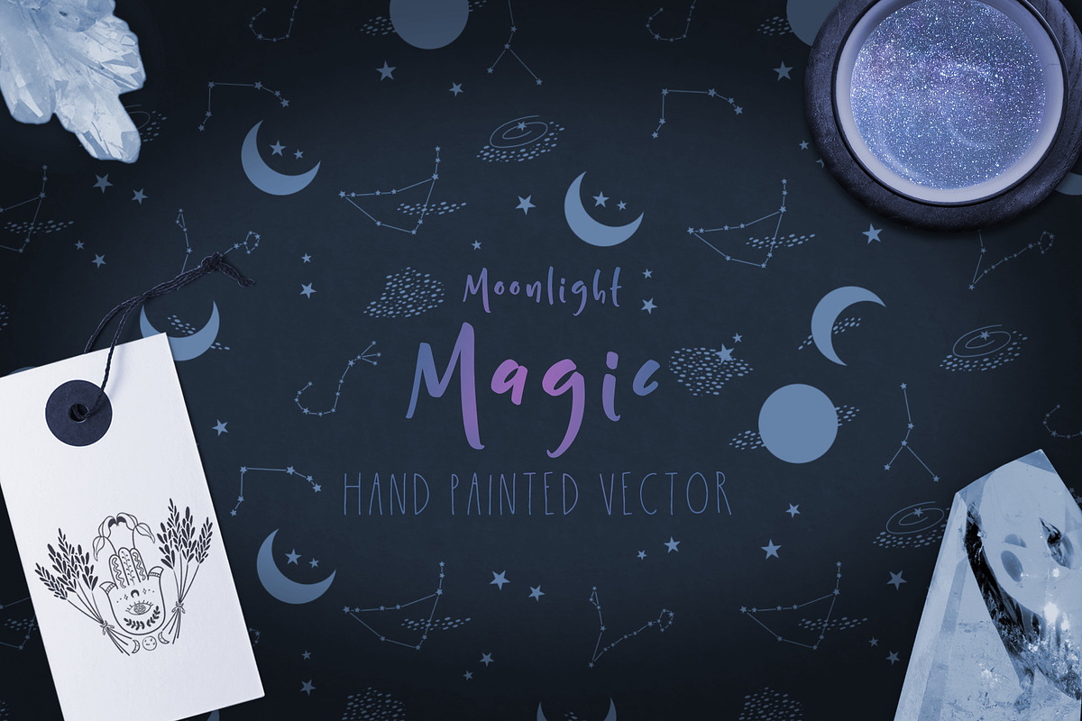 Moonlight Magic in Illustrations - product preview 8