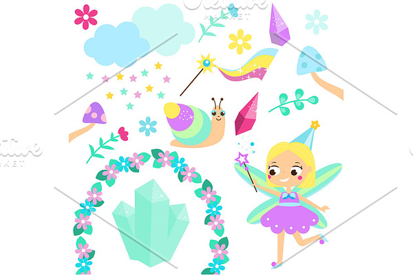 Magic cute fairy set
