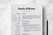 Resume | CV Template + Cover Letter