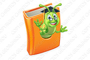 Graduate Bookworm Caterpillar Worm