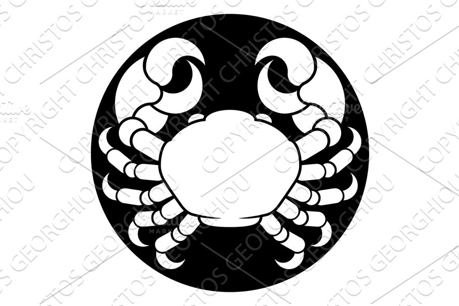 Zodiac Signs Cancer Crab