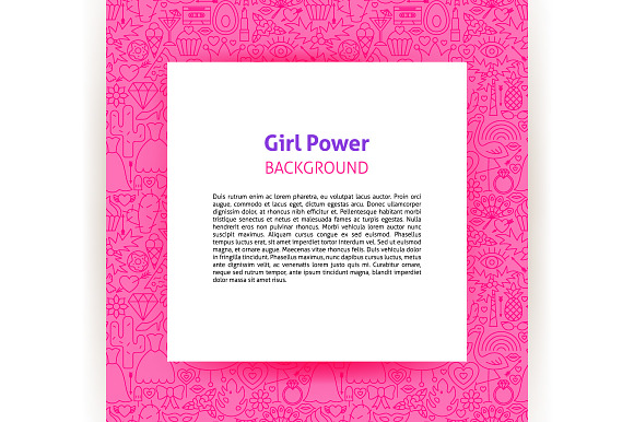Girl Power Line Tile Patterns in Patterns - product preview 4