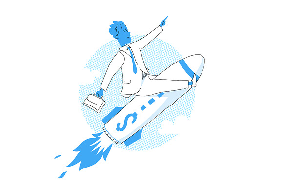 6 x Startup Challenge Styles in Illustrations - product preview 5