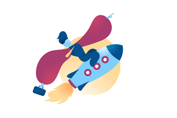 6 x Startup Challenge Styles in Illustrations - product preview 6