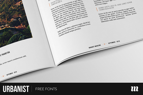 Urbanist Magazine InDesign Template in Magazine Templates - product preview 1