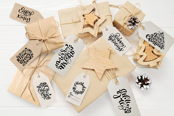Christmas Gift Tags in Objects - product preview 8