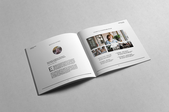 Square Magazine Template in Magazine Templates - product preview 3