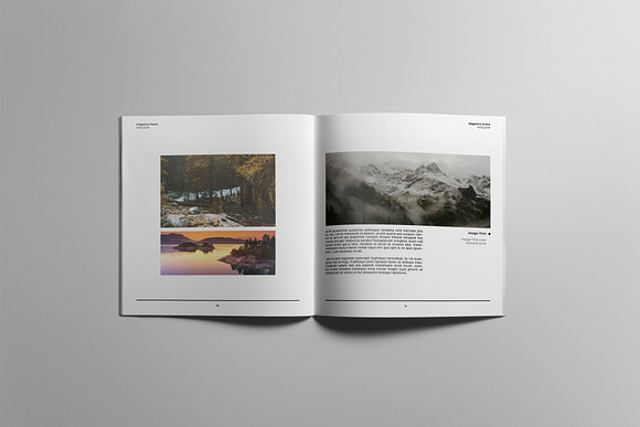 Square Magazine Template in Magazine Templates - product preview 6