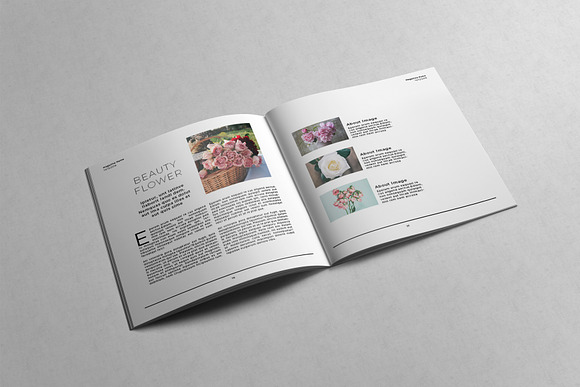 Square Magazine Template in Magazine Templates - product preview 9