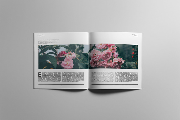 Square Magazine Template in Magazine Templates - product preview 10