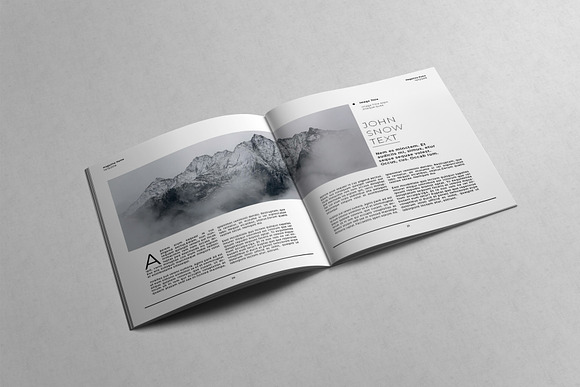 Square Magazine Template in Magazine Templates - product preview 11