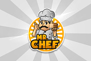 Mr Chef - Mascot & Esport Logo