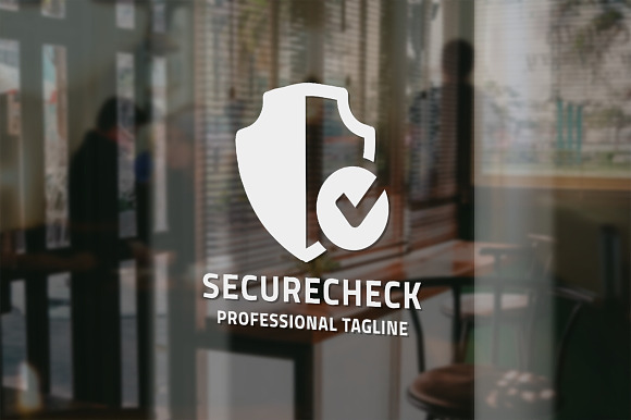 Secure Check Logo in Logo Templates - product preview 1