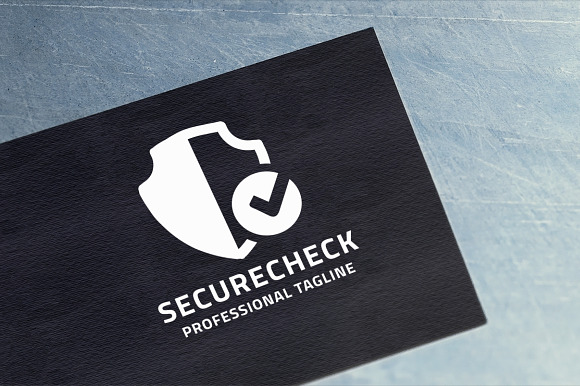 Secure Check Logo in Logo Templates - product preview 5