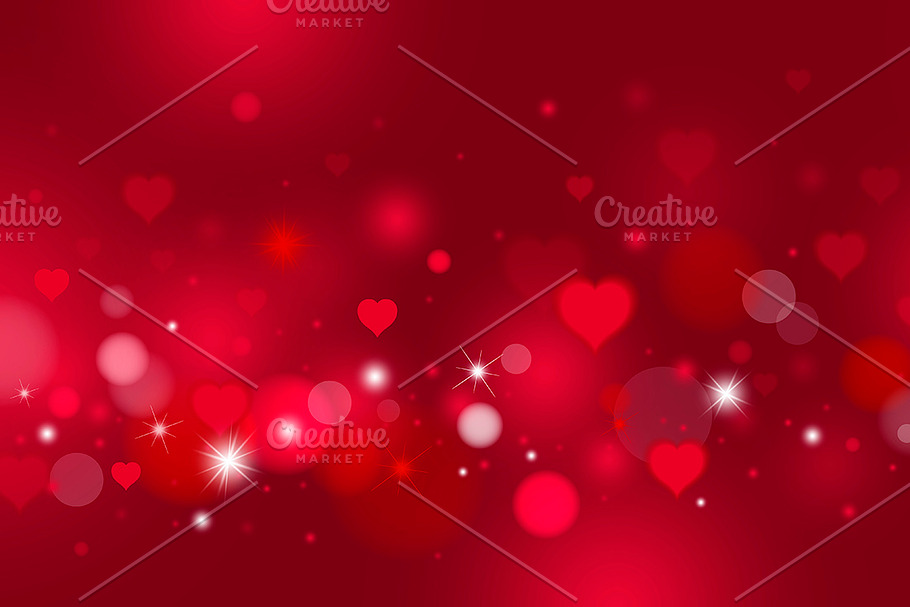 Valentine's day and love background  in Illustrations - product preview 8