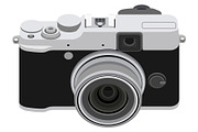 Camera icon isolated